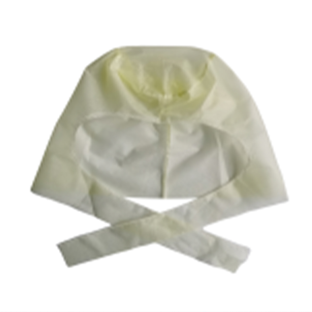 Disposable Astronaut Hood Cap with Ties for Bulk Supply