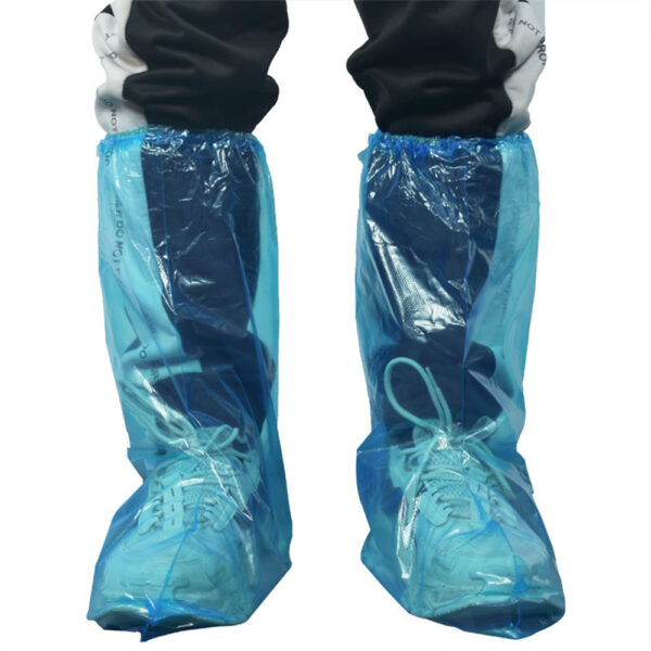 Disposable PE CPE Elastic Boot Covers for Wholesale Supply Disposable PE CPE Elastic Boot Covers for Wholesale Supply