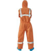 Wholesale Disposable Reflective Tape Coverall with Hood