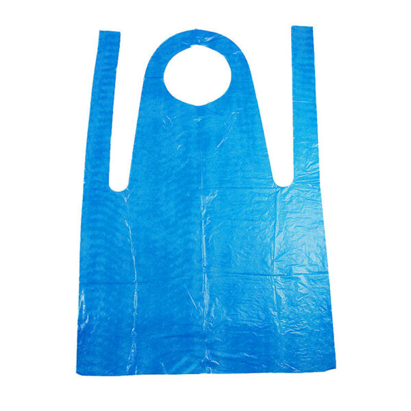 Disposable PE CPE Plastic Bib Apron for Wholesale Supply Disposable PE CPE Plastic Bib Apron for Wholesale Supply