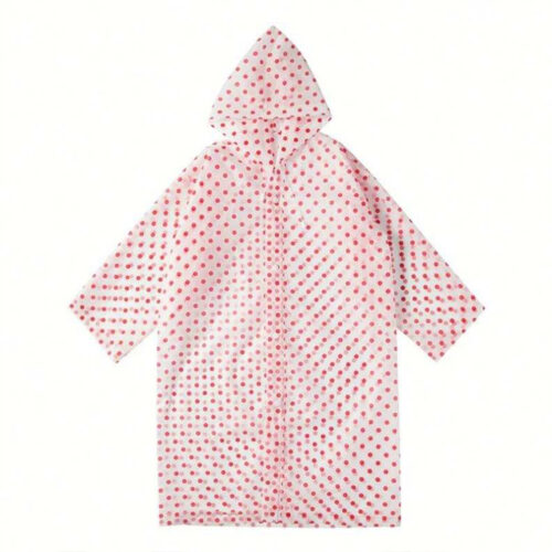Custom Printed EVA Hooded Raincoat for Wholesale Supply Custom Printed EVA Hooded Raincoat for Wholesale Supply