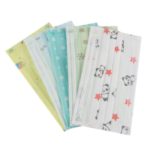 Wholesale Disposable Printed Earloop Face Masks for OEM
