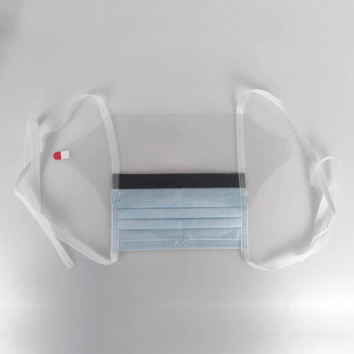 Disposable PP Tie-On Face Mask with Eye Shield Wholesale