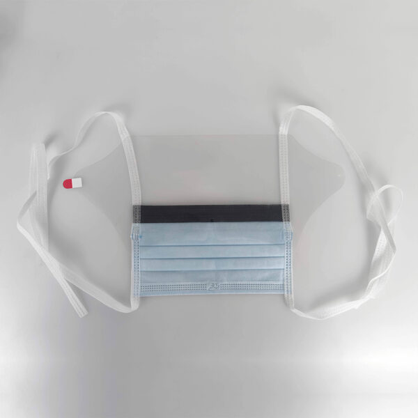 Disposable PP Tie-On Face Mask with Eye Shield Wholesale