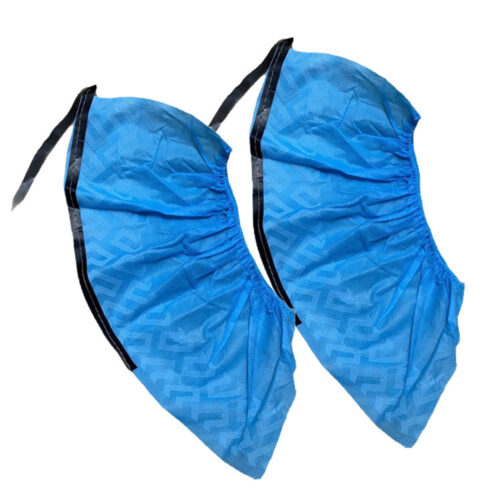 Wholesale PP Anti-Static Shoe Covers with Conductive Strip