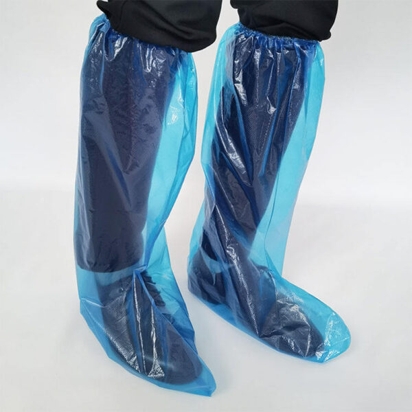 Disposable PE CPE Elastic Boot Covers for Wholesale Supply Disposable PE CPE Elastic Boot Covers for Wholesale Supply