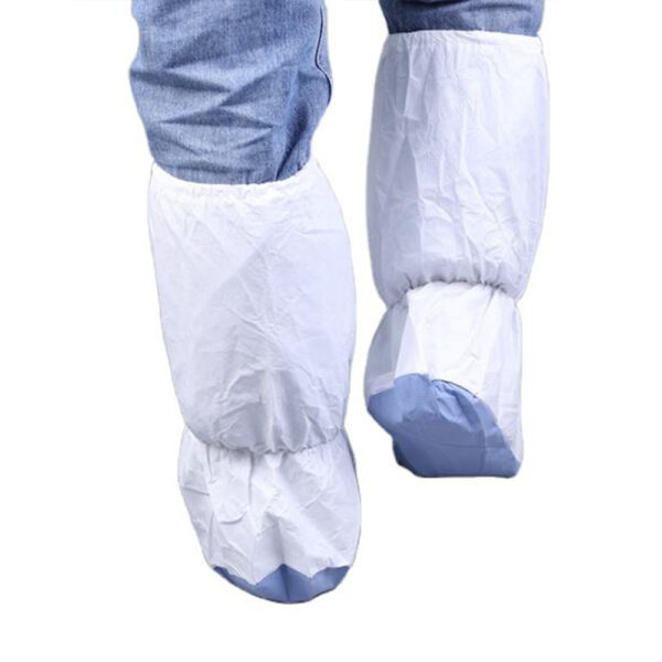 Elastic Disposable Boot Covers with PVC Sole for Wholesale Elastic Disposable Boot Covers with PVC Sole for Wholesale