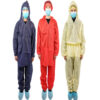 Disposable PP Two-Piece Hooded Workwear Set for Wholesale