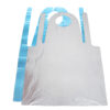 Disposable PE CPE Plastic Bib Apron for Wholesale Supply Disposable PE CPE Plastic Bib Apron for Wholesale Supply