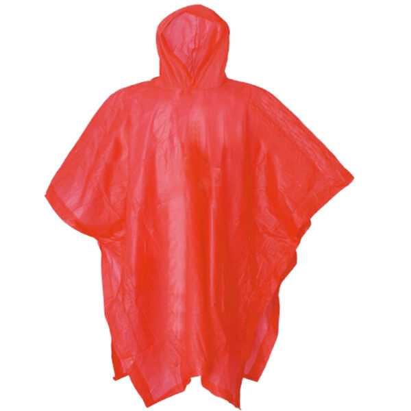 Adult PVC Hooded Pullover Rain Poncho for Wholesale Supply