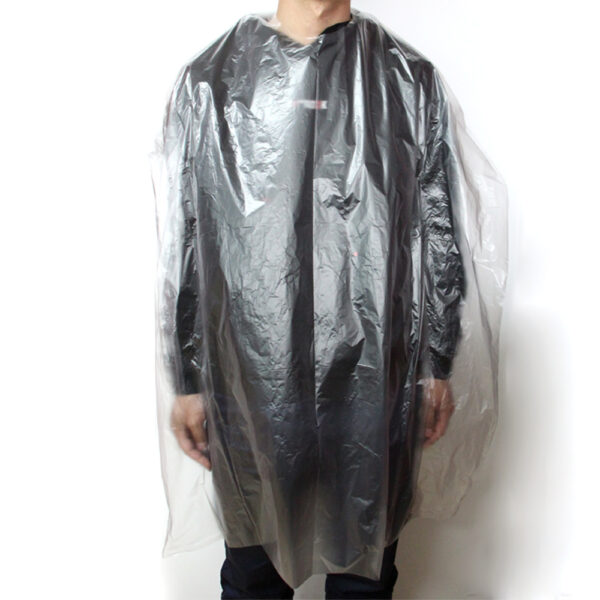 Disposable PE/CPE Hair Cutting Cape for Salon Wholesale