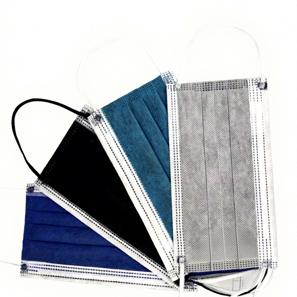 Wholesale Supply 4-Ply Activated Carbon Ear Loop Face Mask