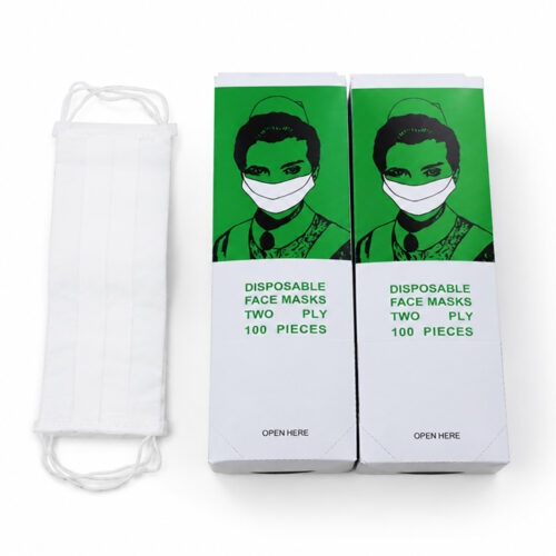 Disposable Paper Ear-Loop Face Masks for Bulk Wholesale