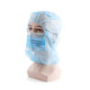 Disposable PP Astronaut Cap with Face Mask for Wholesale