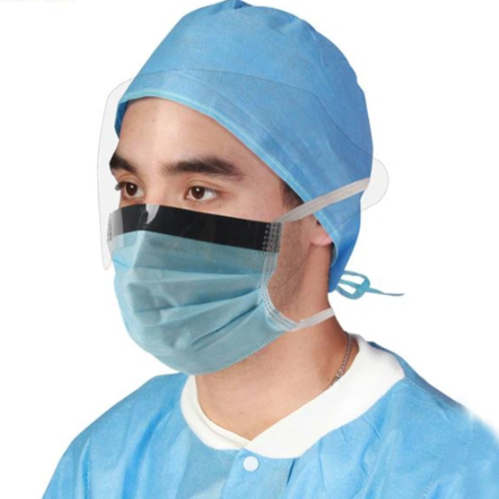 Disposable Eye Shield Face Mask with Ear Loops Wholesale