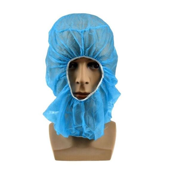 Disposable PP Nonwoven Peaked Snood Cap for Bulk Supply Disposable PP Nonwoven Peaked Snood Cap for Bulk Supply