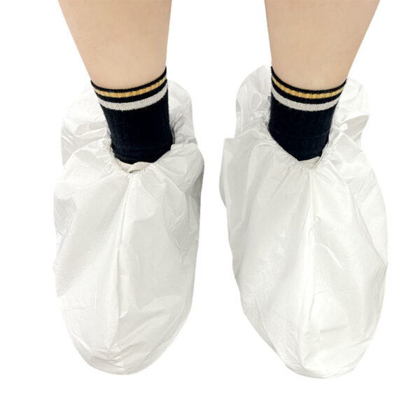 Wholesale Disposable Shoe Covers with Anti-Slip PVC Sole
