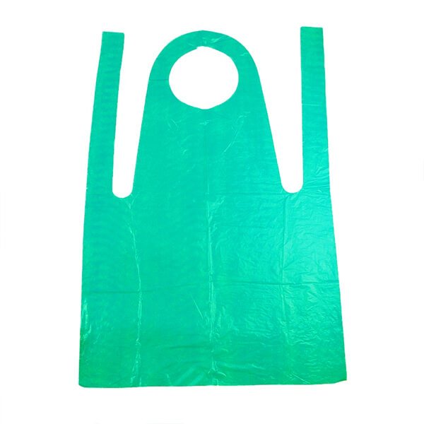 Disposable PE CPE Plastic Bib Apron for Wholesale Supply Disposable PE CPE Plastic Bib Apron for Wholesale Supply