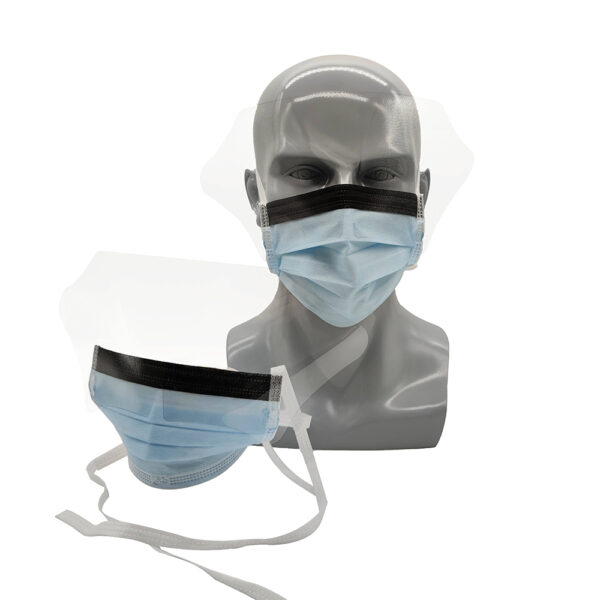 Wholesale Disposable Tie-On Eye Shield Face Mask Supply