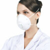 Disposable 3-Ply Cup Dust Mask with Valve for Wholesale