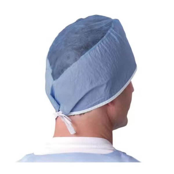 Disposable PP Doctor Cap with Ties for Wholesale Supply