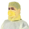 Disposable PP Astronaut Cap with Face Mask for Wholesale