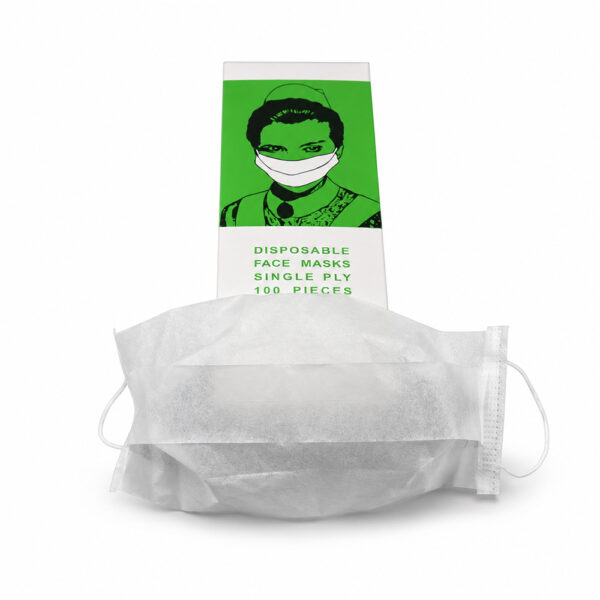 Disposable Paper Ear-Loop Face Masks for Bulk Wholesale