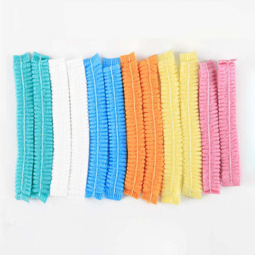Disposable PP Nonwoven Clip Caps for Industrial Wholesale Disposable PP Nonwoven Clip Caps for Industrial Wholesale
