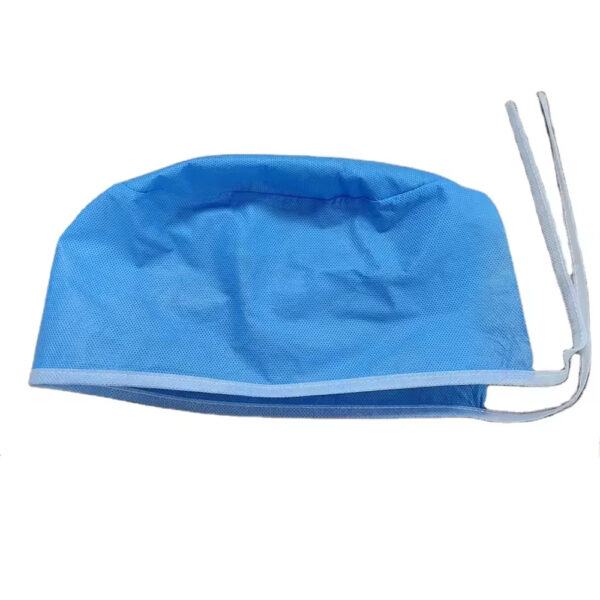 Disposable PP Doctor Cap with Ties for Wholesale Supply
