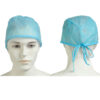 Disposable PP Doctor Cap with Ties for Wholesale Supply Disposable PP Doctor Cap with Ties for Wholesale Supply
