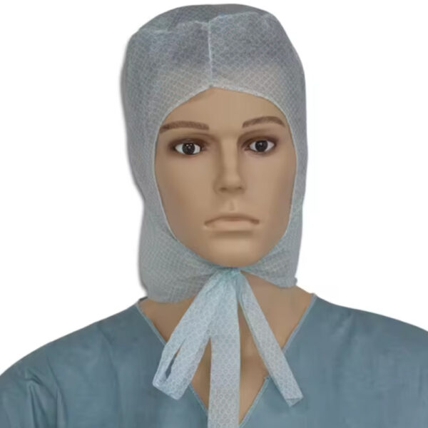 Disposable PP Astronaut Cap with Ties for Wholesale Orders Disposable PP Astronaut Cap with Ties for Wholesale Orders