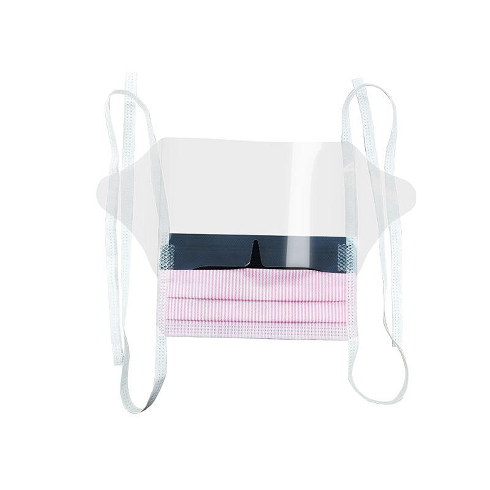 Bulk Supply Tie-On Disposable Face Mask with Eye Shield