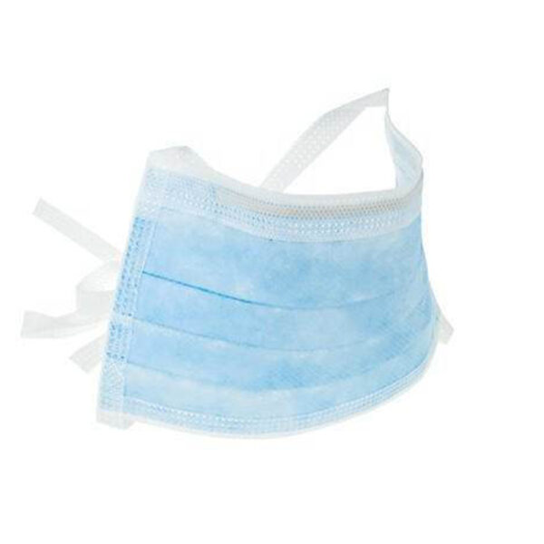 Wholesale 3-Ply Tie-On Disposable Face Masks for Buyers