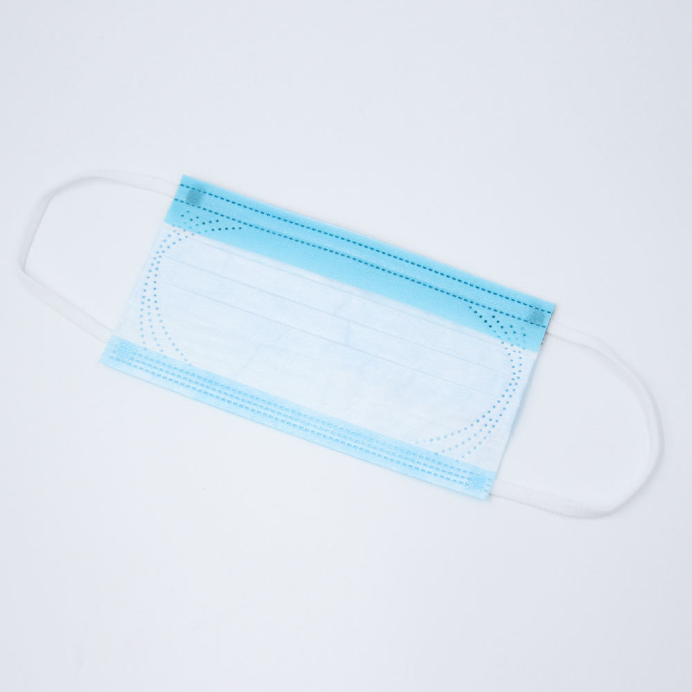 Wholesale Blue 3-Layer Anti-Fog Ear Loop Face Mask YF1007