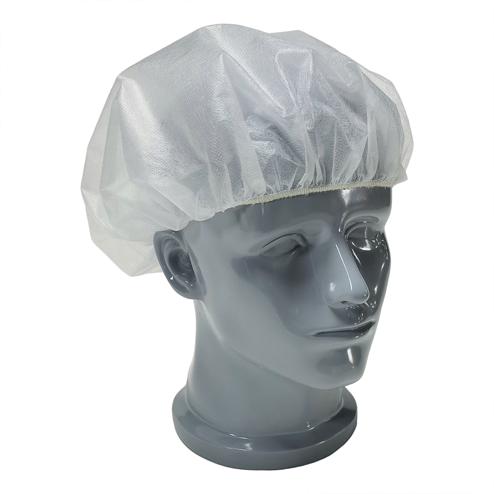 Wholesale PP Nonwoven Disposable Bouffant Caps Supplier