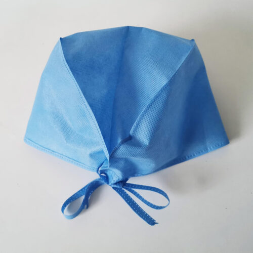 Disposable PP Doctor Cap with Ties for Wholesale Supply