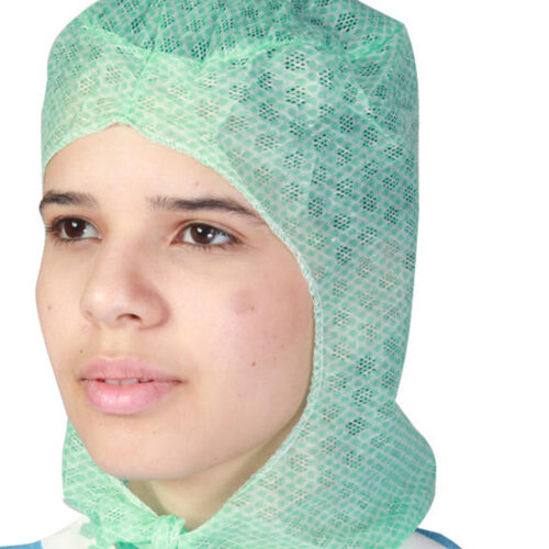 Disposable PP Astronaut Cap with Ties for Wholesale Orders