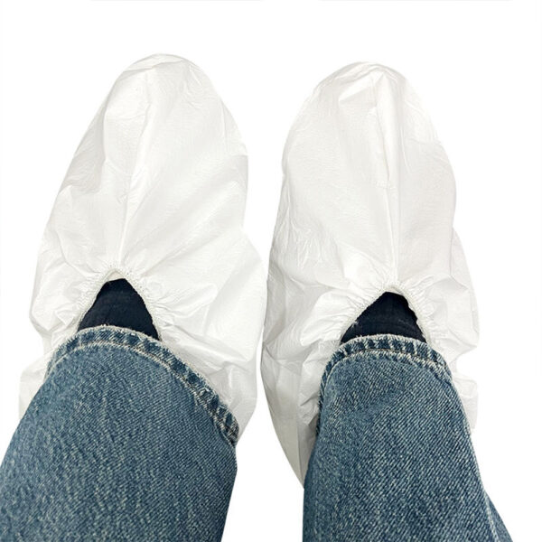 Elastic Top Shoe Covers with Anti-Slip PVC Sole Wholesale