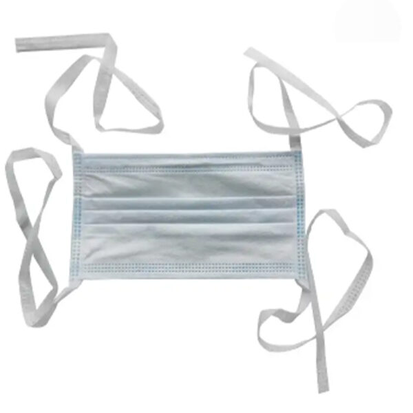 Wholesale 3-Ply Tie-On Disposable Face Masks for Buyers