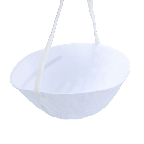 Wholesale 1-Ply PP Spunbond Cup Dust Mask with Head Strap Wholesale 1-Ply PP Spunbond Cup Dust Mask with Head Strap