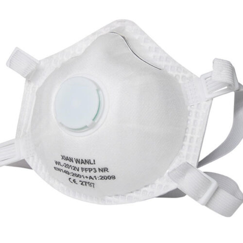 Disposable 3-Ply Cup Dust Mask with Valve for Wholesale Disposable 3-Ply Cup Dust Mask with Valve for Wholesale