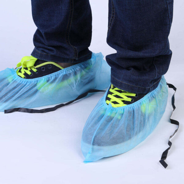 PP Anti-Static Shoe Covers with Conductive Strip Supply
