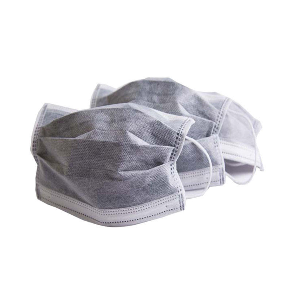 Disposable 4-Ply Activated Carbon Face Mask for Wholesale