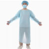 Bulk Disposable CPE Isolation Gown with Open Back Design