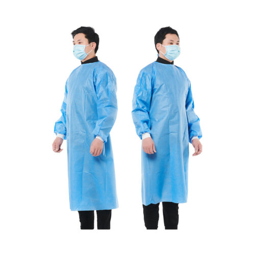 Disposable SMS Reinforced Surgical Gown Factory Wholesale
