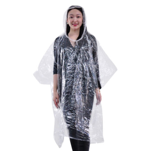 Wholesale Disposable PE CPE Pullover Rain Poncho Supplier