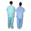 Wholesale Disposable PP SMS Scrub Suit Sets for Clinics