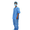Wholesale Disposable PP SMS Scrub Suit Sets for Clinics
