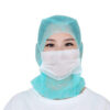 Disposable PP Astronaut Cap with Face Mask for Wholesale