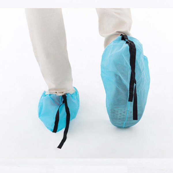 Wholesale PP Anti-Static Shoe Covers with Conductive Strip